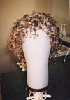 Wig after perm