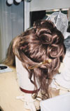 Wig up-do; profile