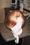 Partial integration on mannequin; outside view